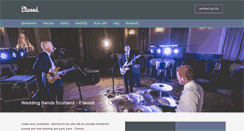 Desktop Screenshot of elwood-band.com